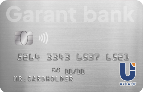 Plastic card UZCARD - DUO